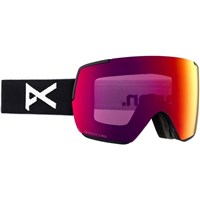 Anon M5S Toric Goggles + Bonus Lens + MFI Face Mask - Black Frame with Perceive Sunny Red & Perc Cloudy Burst Lenses (23947100003)