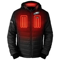 ActionHeat Philadelphia Eagles 5V Puffer Battery Heated Jacket - Men's - Black