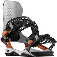 Bataleon Blaster Asymwrap Snowboard Binding - Men's - Bone White / Copper