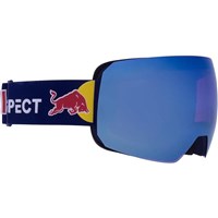 Red Bull Spect Chute Goggle - Chute Matte Blue Frm w/ Purple / Blu Mirr + Cloudy Snow Lenses