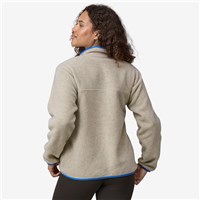 Patagonia Lightweight Synchilla Snap-T Pullover - Women's - Oatmeal Heather w/ Vessel Blue (OHVL)