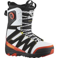 Salomon X Approach Lace SJ BOA Snowboard Boots - Men's - White / Tomato