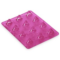 Crab Grab Mini Shark Teeth - Clear Pink