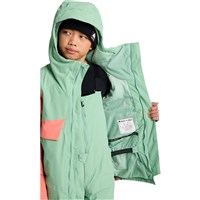 Burton Ascutney 2L Jacket - Youth - Soft Sage / Peach Echo