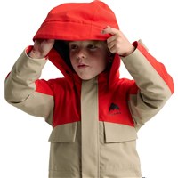 Burton 2L One Piece Snow Suit - Toddler - Flame Scarlet / Summit Taupe