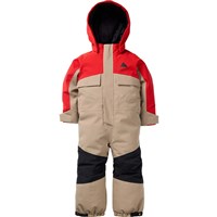 Burton 2L One Piece Snow Suit - Toddler - Flame Scarlet / Summit Taupe