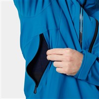 Helly Hansen Alpha Long Shell Jacket - Men's - Cerulean Blue