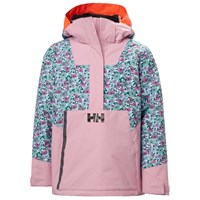 Helly Hansen Ride Anorak - Youth - Pink Lavender Floral Aop