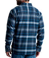 Kuhl Dillingr Flannel LS Shirt - Men's - Blue Ridge