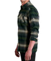 Kuhl Dillingr Flannel LS Shirt - Men's - Dark Forest