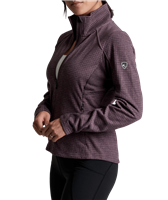 Kuhl Reactiv Grid Fleece FZ - Women's - Winter Berry