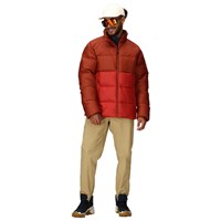 Marmot Guides Down Jacket - Men's - Pecan / Sumac