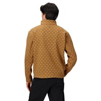Marmot Heavyweight Drop Line Printed 1/2 Zip - Men's - Honey Glaze Geo Peaks