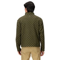 Marmot Heavyweight Drop Line Printed 1/2 Zip - Men's - Rosin Green Geo Peaks