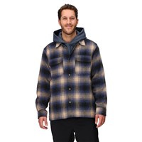 Marmot Open Weave Heavyweight Flannel Overshirt - Men's - Thunderhead
