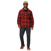 Marmot Pinecrest Heavyweight Flannel Overshirt - Men's - Pecan