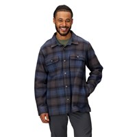 Marmot Pinecrest Heavyweight Flannel Overshirt - Men's - Thunderhead