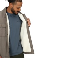 Marmot Ridgefield Sherpa Flannel Shirt Jacket - Men's - Claystone