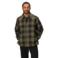 Marmot Ridgefield Sherpa Flannel Shirt Jacket - Men's - Nori / Black