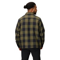 Marmot Ridgefield Sherpa Flannel Shirt Jacket - Men's - Nori / Black