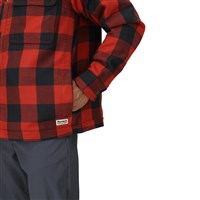 Marmot Ridgefield Sherpa Flannel Shirt Jacket - Men's - Sumac