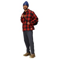 Marmot Ridgefield Sherpa Flannel Shirt Jacket - Men's - Sumac