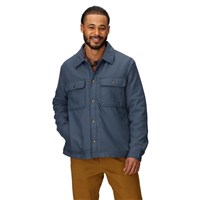 Marmot Ridgefield Sherpa Flannel Shirt Jacket - Men's - Thunderhead