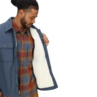 Marmot Ridgefield Sherpa Flannel Shirt Jacket - Men's - Thunderhead