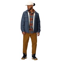 Marmot Ridgefield Sherpa Flannel Shirt Jacket - Men's - Thunderhead