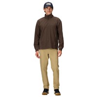 Marmot Ridge Tech 1/2 Zip - Men's - Hickory Nut Heather