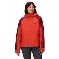 Marmot Cascade 2L Rain Jacket - Women's - Sumac / Acai Berry