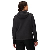 Marmot Drop Line Fleece Full Zip Hoody - Women's - Black Heather