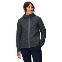 Marmot Drop Line Fleece Full Zip Hoody - Women's - Steel Onyx Heather