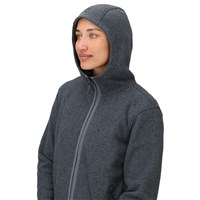 Marmot Drop Line Fleece Full Zip Hoody - Women's - Steel Onyx Heather