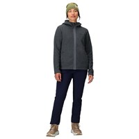 Marmot Drop Line Fleece Full Zip Hoody - Women's - Steel Onyx Heather