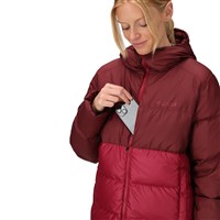 Marmot Guides Down Hoody - Women's - Acai Berry / Red Mulberry