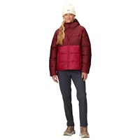 Marmot Guides Down Hoody - Women's - Acai Berry / Red Mulberry