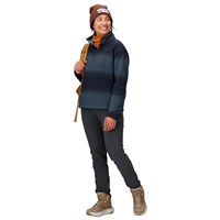 Marmot Heavyweight Drop Line Printed 1/2 Zip - Women's - Thunderhead Ombre