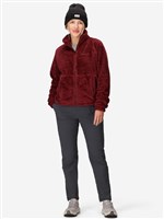 Marmot Homestead Fleece Jacket - Women's - Red Mulberry