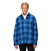 Marmot Pinecrest Heavyweight Flannel Overshirt - Women's - Rain Cloud