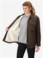 Marmot Ridgefield Sherpa Flannel Jacket - Women's - Hickory Nut