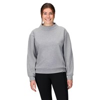 Marmot Ridge Tech Mock Neck Pullover - Women's - Grey Heather