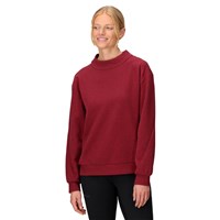 Marmot Ridge Tech Mock Neck Pullover - Women's - Red Mulberry Heather