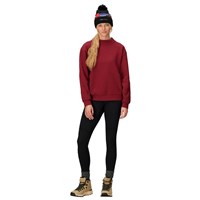 Marmot Ridge Tech Mock Neck Pullover - Women's - Red Mulberry Heather