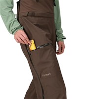 Marmot Solitude UL Bio 1/4 Bib - Women's - Hickory Nut