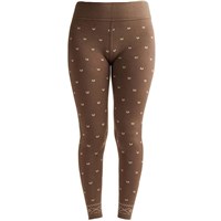 Nils Alps Knit Leggings - Women's - Dark Fawn / Fawn