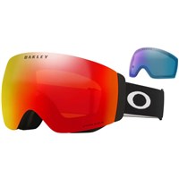 Oakley Flight Deck Pro M Mikaela Signature Goggle - Matte Black Frame w/ Prizm Torch & Prizm Iced Lenses (OO7139-03)