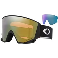 Oakley Flow L 50th Anniversary Goggle - Matte Black Frame w/ Prizm Sage Gold & Prizm Iced Lenses (OO7145-04)