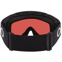 Oakley Flow M Matte White Goggle - Matte Black Frame w/ Prizm Sapphire & Prizm Iced Lenses (OO7147-01)