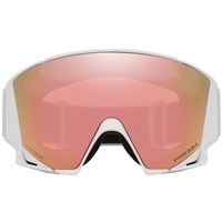 Oakley Flow M Matte White Goggle - Matte White Frame w/ Prizm Rose Gold & Prizm Iced Lenses (OO7147-10)